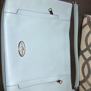 Baby blue Coach Purse